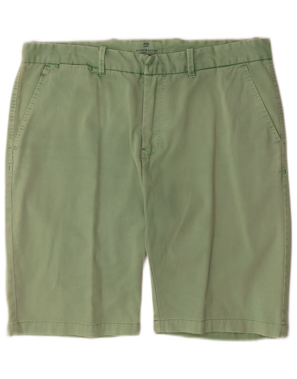 Scotch & Soda muške chino kratke hlače W34 veliki zeleni pamuk
