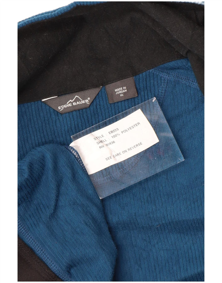 EDDIE BAUER Ženska jakna od flisa UK 18 XL plavi poliester