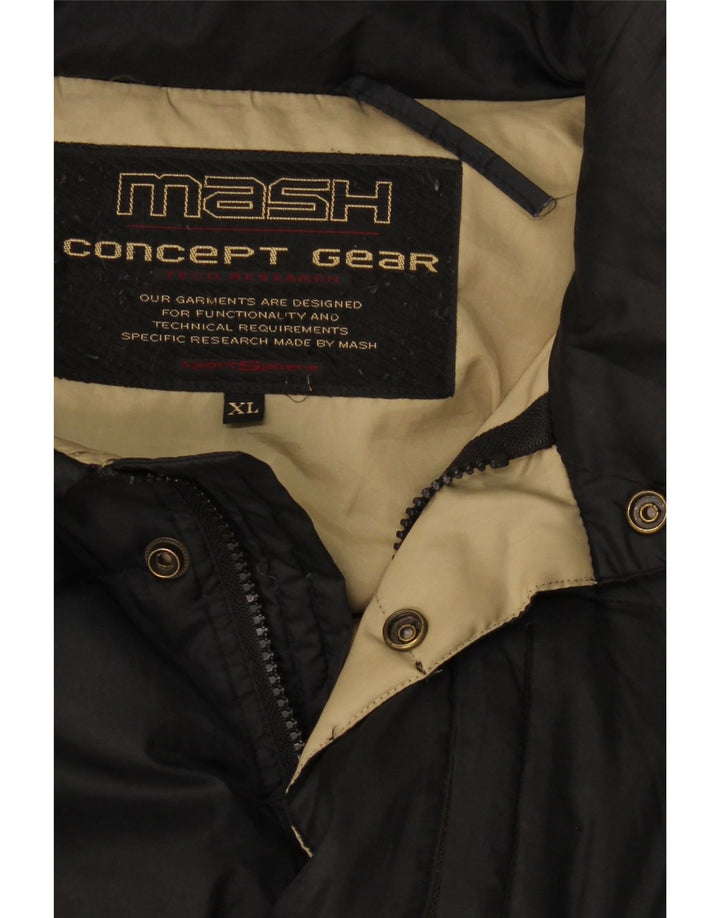 Mash muška podstavljena jakna s kapuljačom UK 42 XL crna