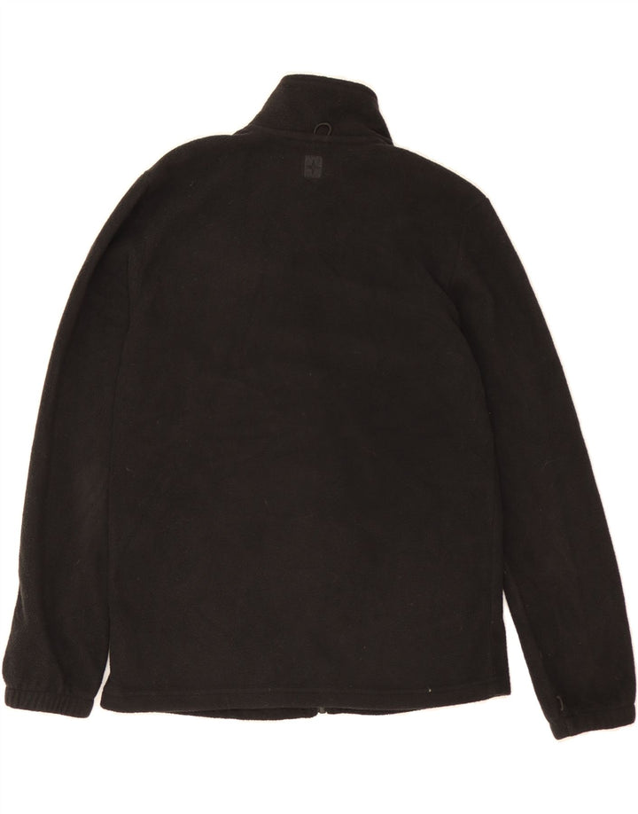 MOUNTAIN WAREHOUSE Boys Fleece Jacket 12-13 Years Black Polyester Vintage Mountain Warehouse and Second-Hand Mountain Warehouse from Messina Hembry 