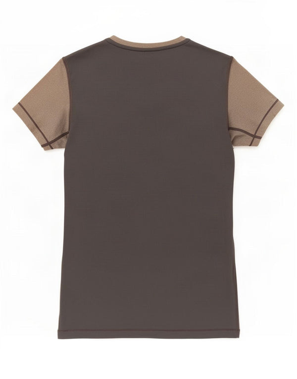 Nike ženska majica kratkih rukava Dri Fit UK 8 Small Grey Colourblock Poliester