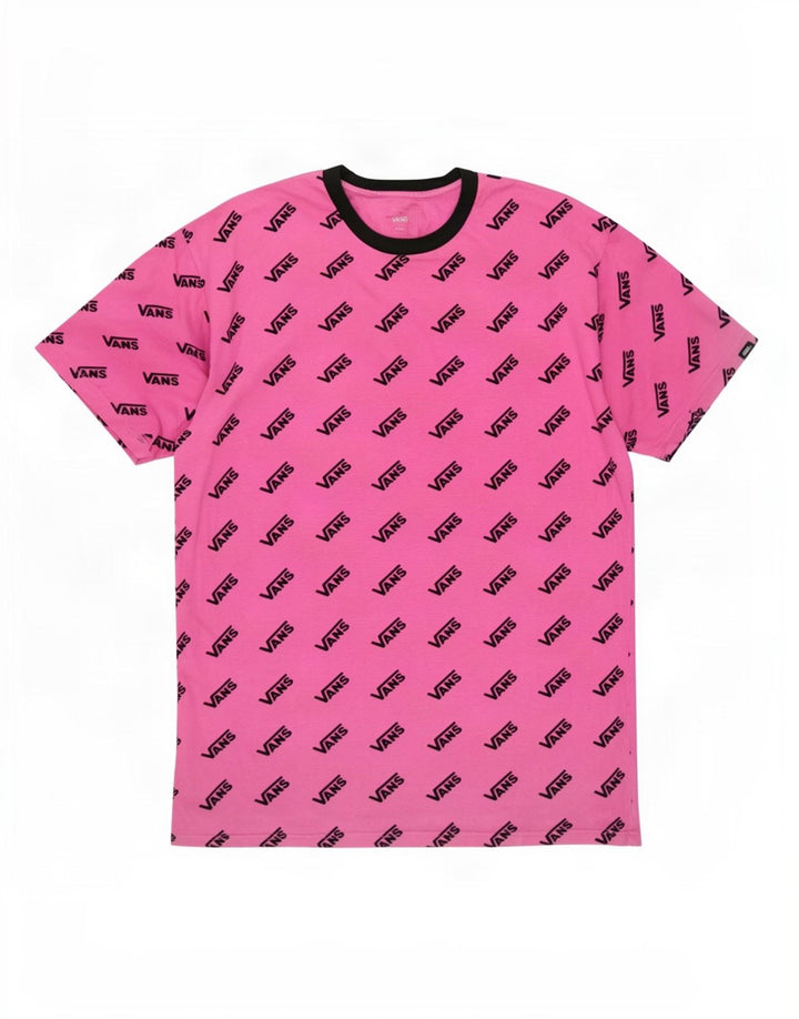 Vans muška majica kratkih rukava s grafičkim motivima, veliki ružičasti pamuk