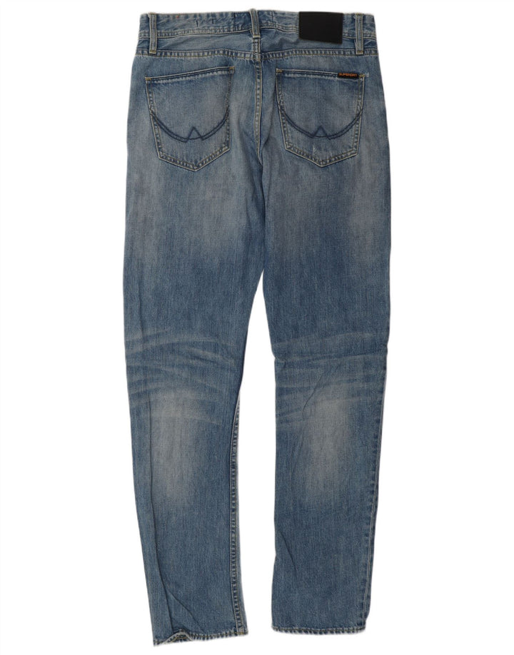 Superdry muške široke traperice W30 L32 plavi pamuk