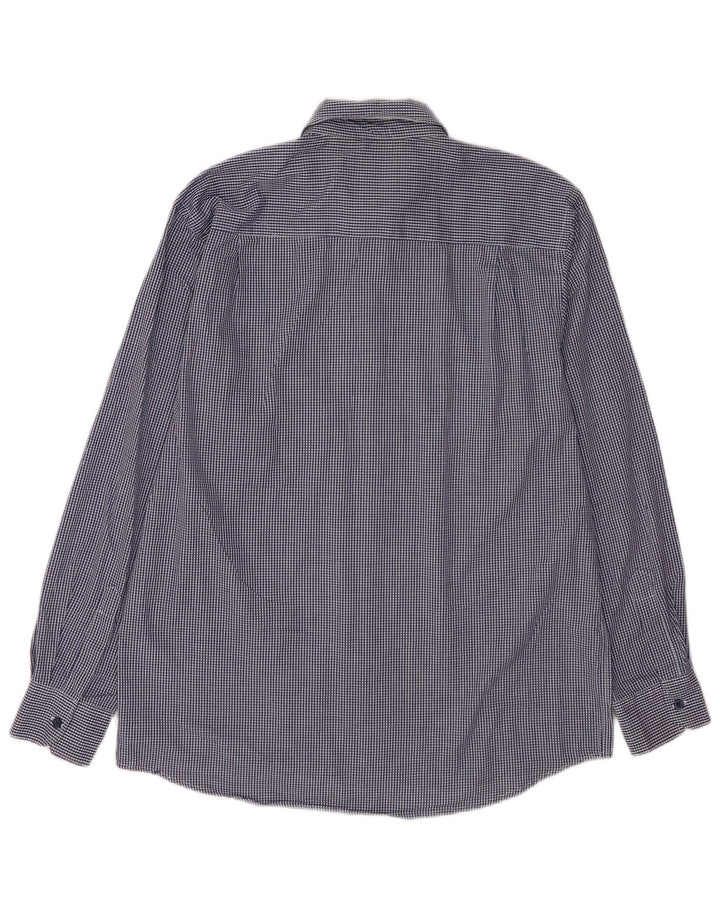 Pierre Cardin muška majica standardnog kroja XL tamnoplavi poliester gingham