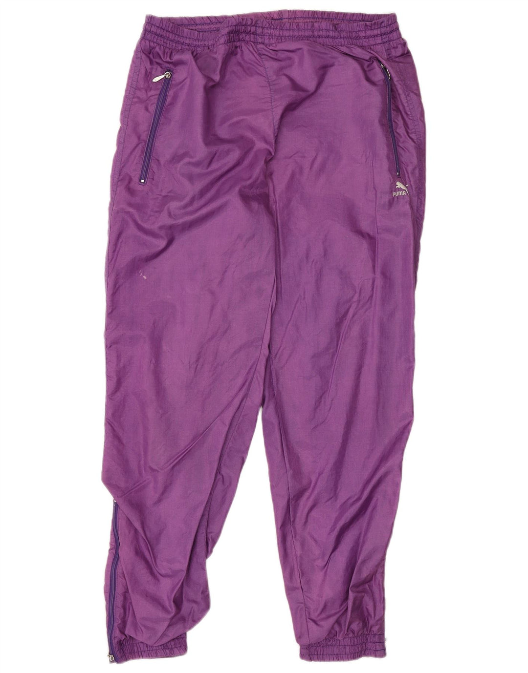 PUMA Mens Tracksuit Trousers Joggers Medium Purple Polyamide