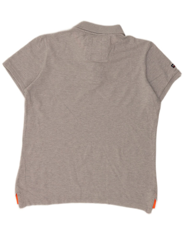 Superdry muška klasična polo polo majica XL sivi pamuk