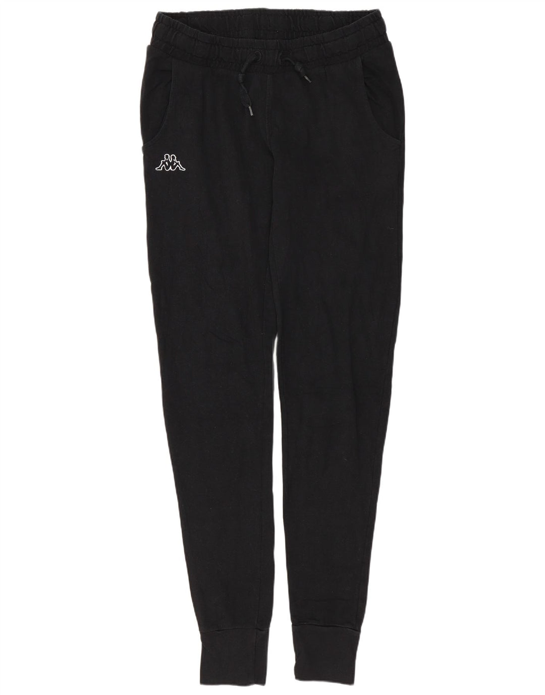 Kappa Ženska trenirka Hlače Joggers Large Black Pamuk