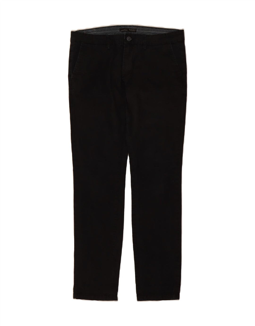 ZARA Mens Slim Casual Trousers W32 L33 Black Vintage Zara and Second-Hand Zara from Messina Hembry 