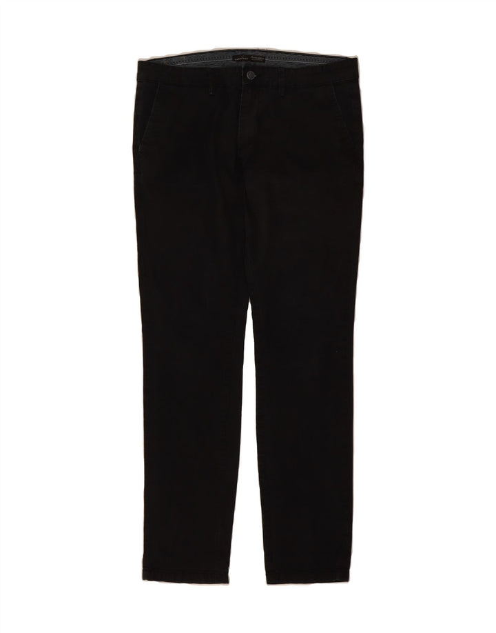 ZARA Mens Slim Casual Trousers W32 L33 Black Vintage Zara and Second-Hand Zara from Messina Hembry 