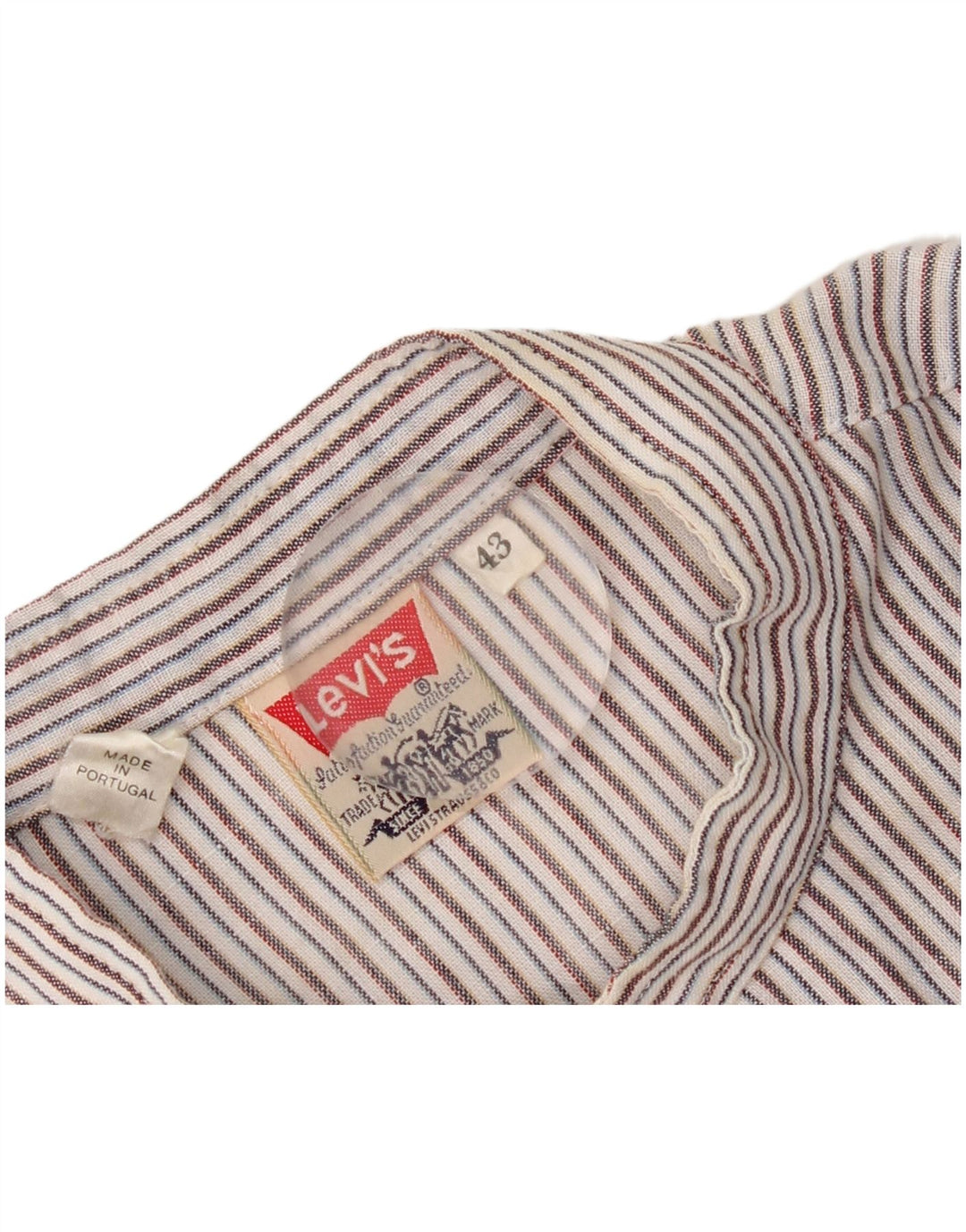 Levi's muška košulja, veličina 43, veliki pamuk na raznobojne pruge