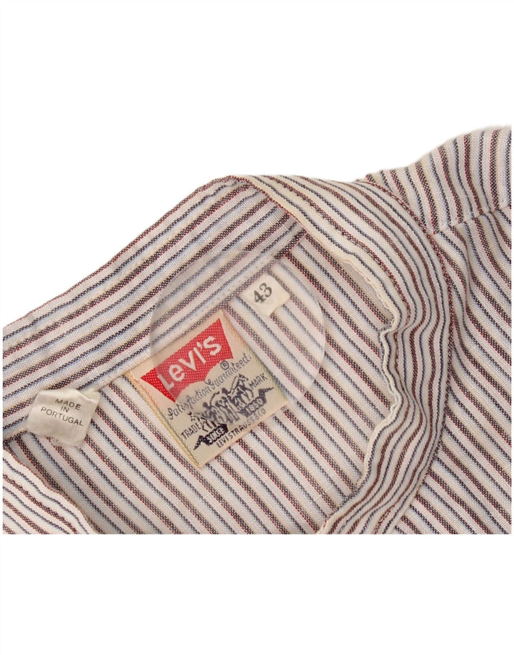 Levi's muška košulja, veličina 43, veliki pamuk na raznobojne pruge
