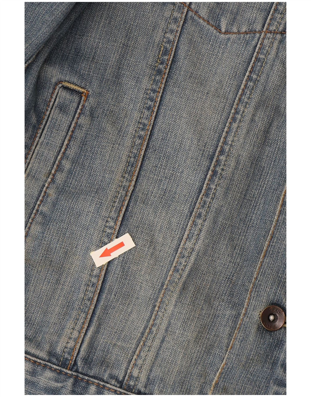 Oviesse ženska traper jakna UK 16 Large Blue Cotton