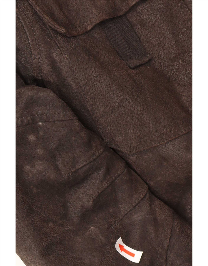 Conbipel muška šerpa kožna jakna IT 50 Large Brown Leather