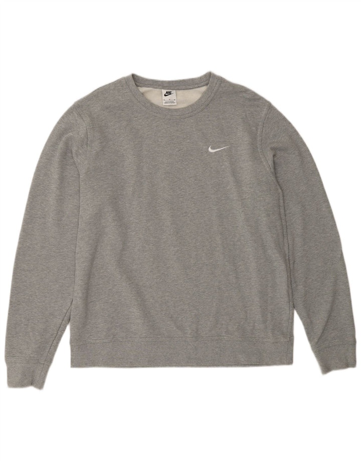 Nike muška majica s kratkim rukavima XL, sivi flekasti pamuk