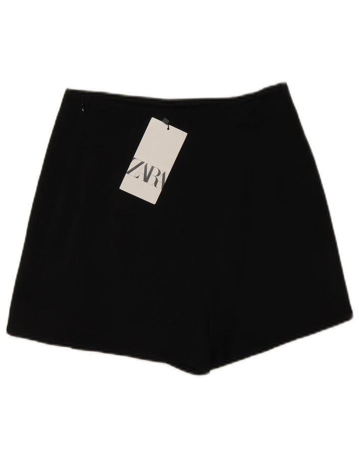 ZARA ženska suknja na preklop XS W24 crna viskoza