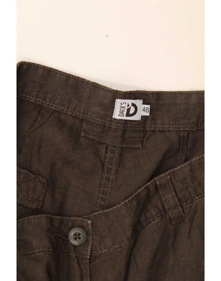 Dack's ženske chino kratke hlače EU 46 XL W34 kaki