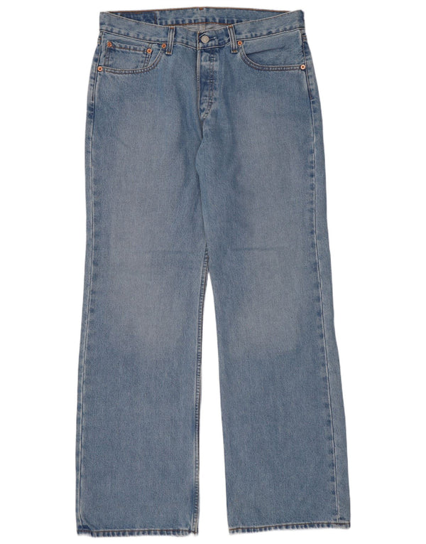 Levi's muške 527 Bootcut traperice W34 L32 plavi pamuk