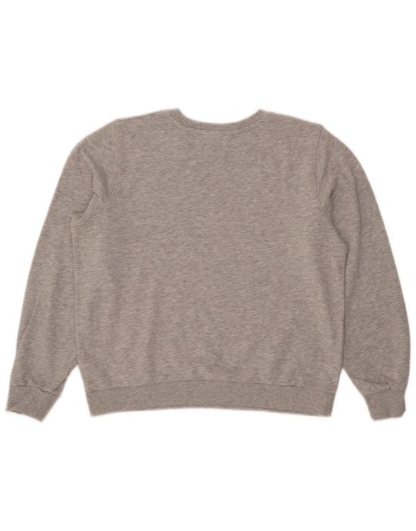 Marks & Spencer Ženska kratkotrajna majica UK 14 Large Grey Flected