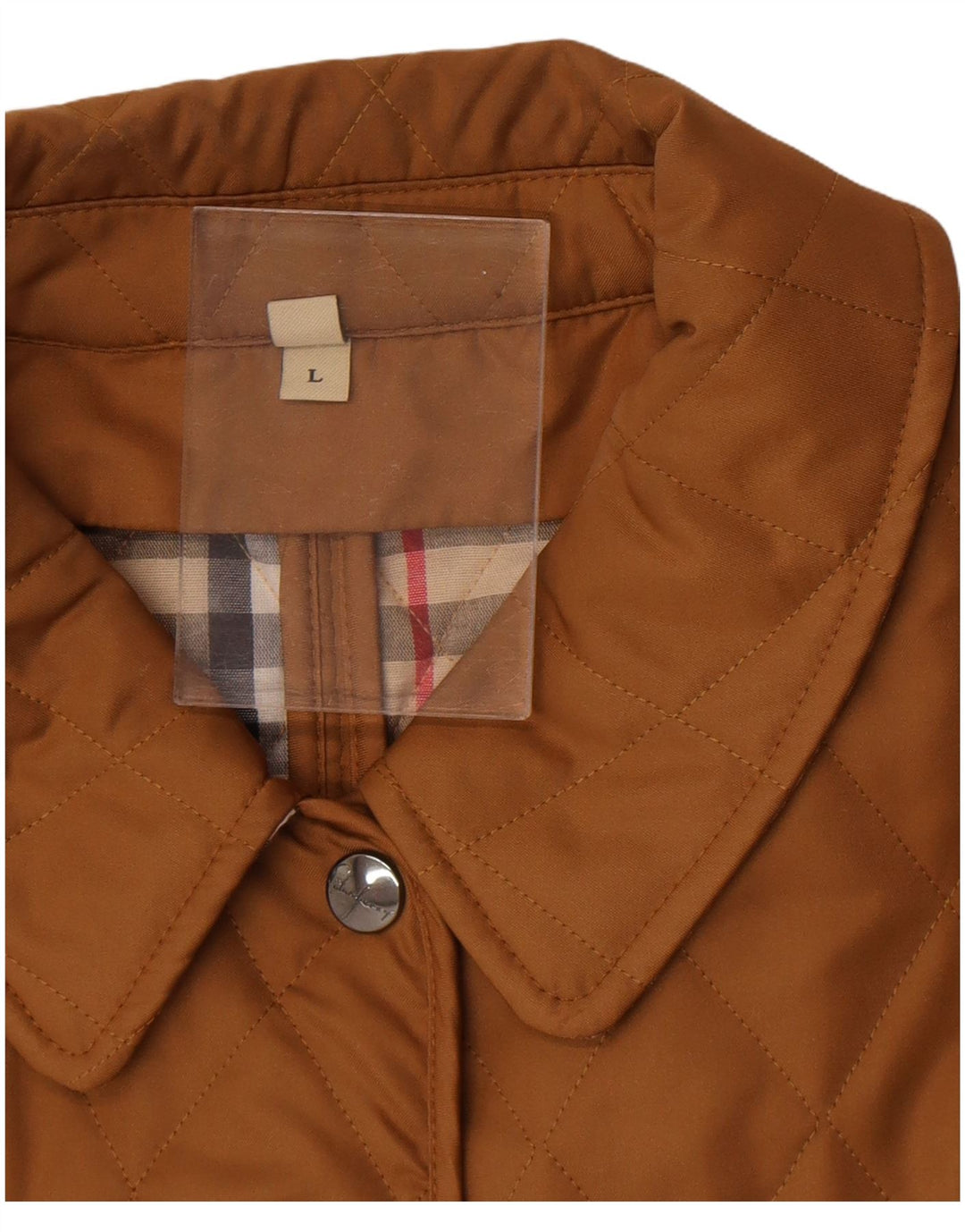 Burberry ženska prošivena jakna UK 16 Large Beige Cotton