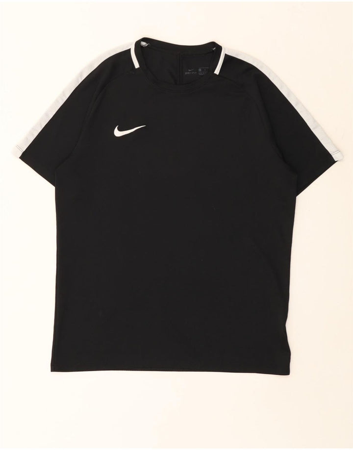 NIKE ženska majica kratkih rukava Dri Fit UK 16 velika crna poliesterska boja