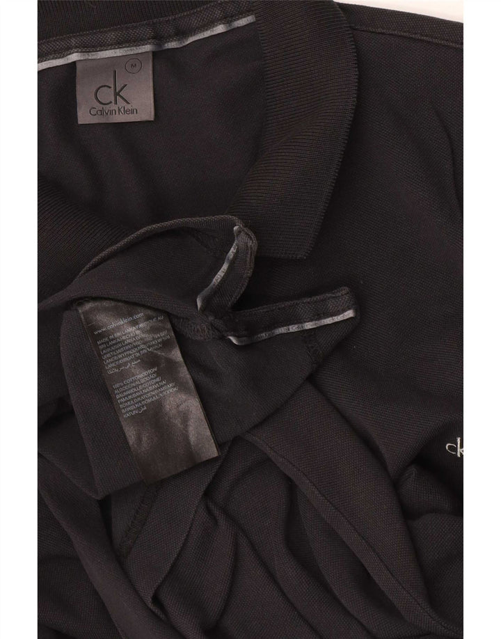 CALVIN KLEIN Muška polo majica Srednje crni pamuk
