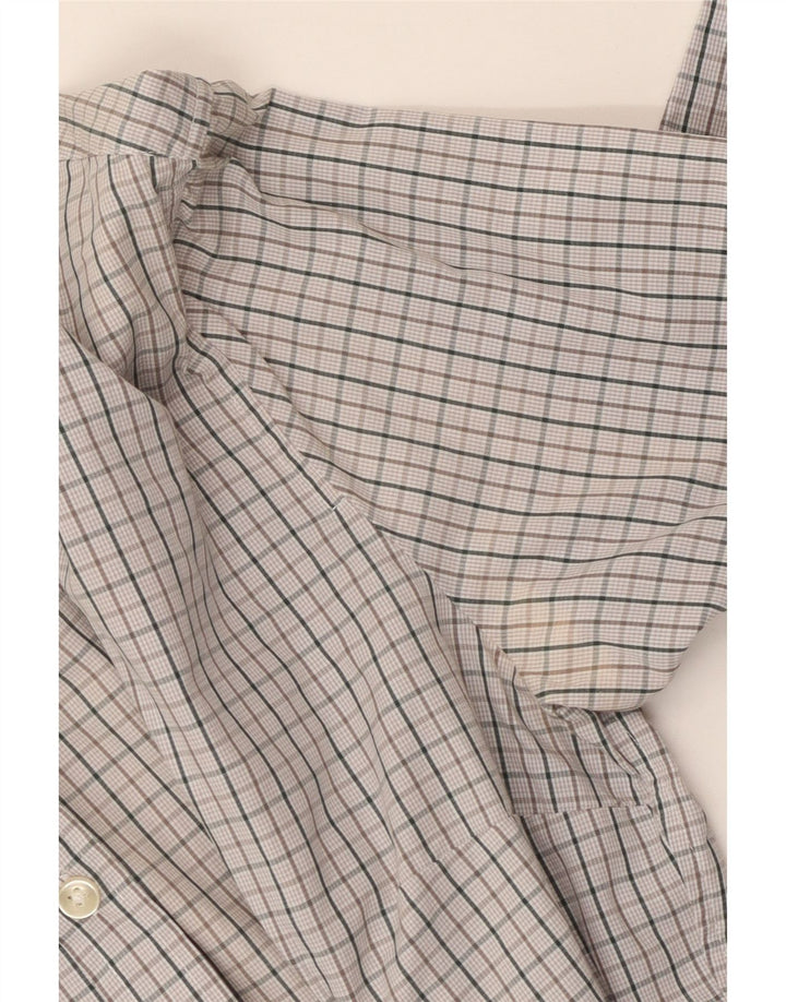 Benetton ženska košulja UK 14 velika siva pamuk