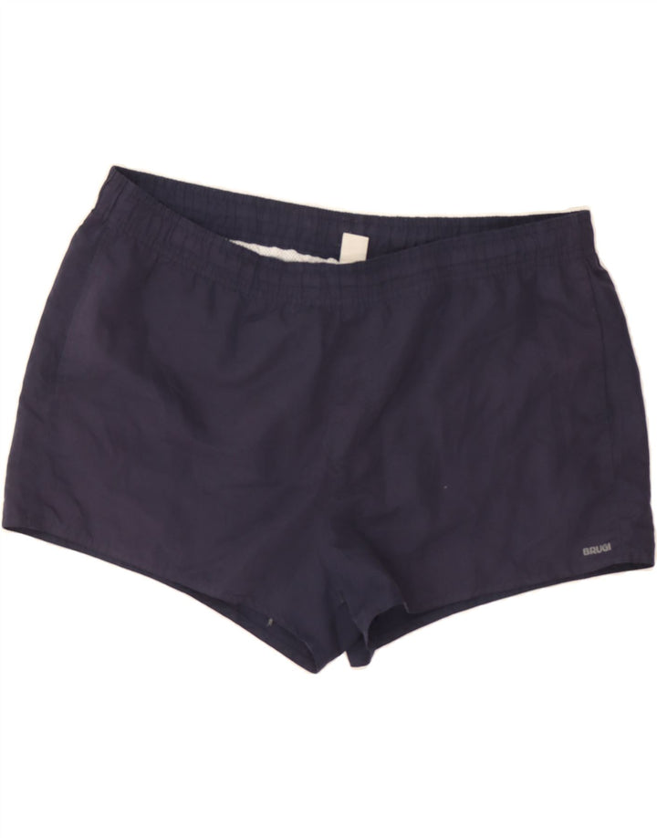 BRUGI Mens Swimming Shorts 2XL  Navy Blue Polyester Vintage Brugi and Second-Hand Brugi from Messina Hembry 