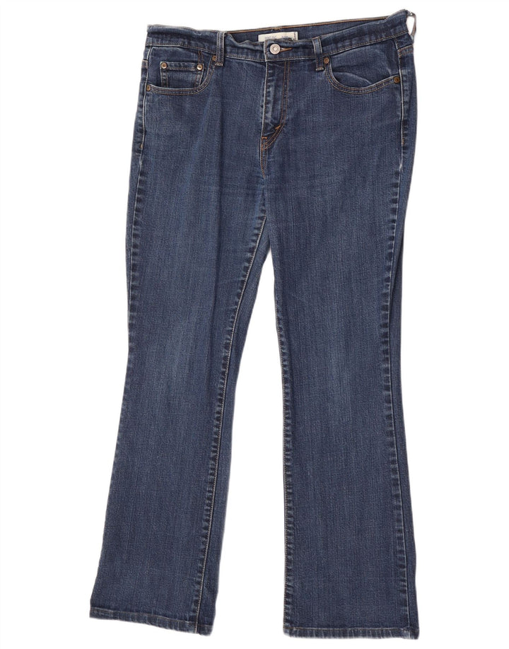 Levi's ženske 512 Bootcut traperice US 12 Large W32 L30 plavi pamuk