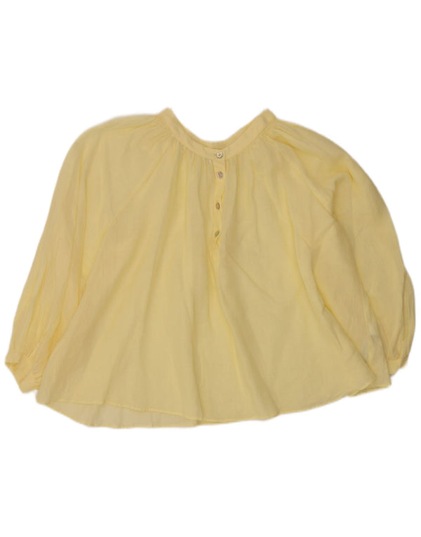 Zara ženska gornja bluza dugih rukava UK 14 srednje žuta