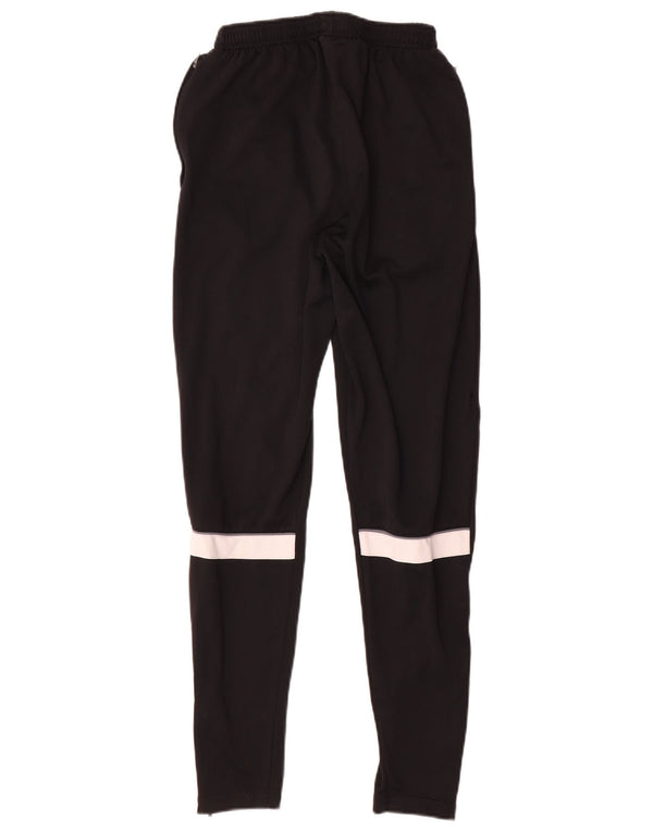 Nike muške Dri Fit hlače za trenirku male crne poliesterske boje