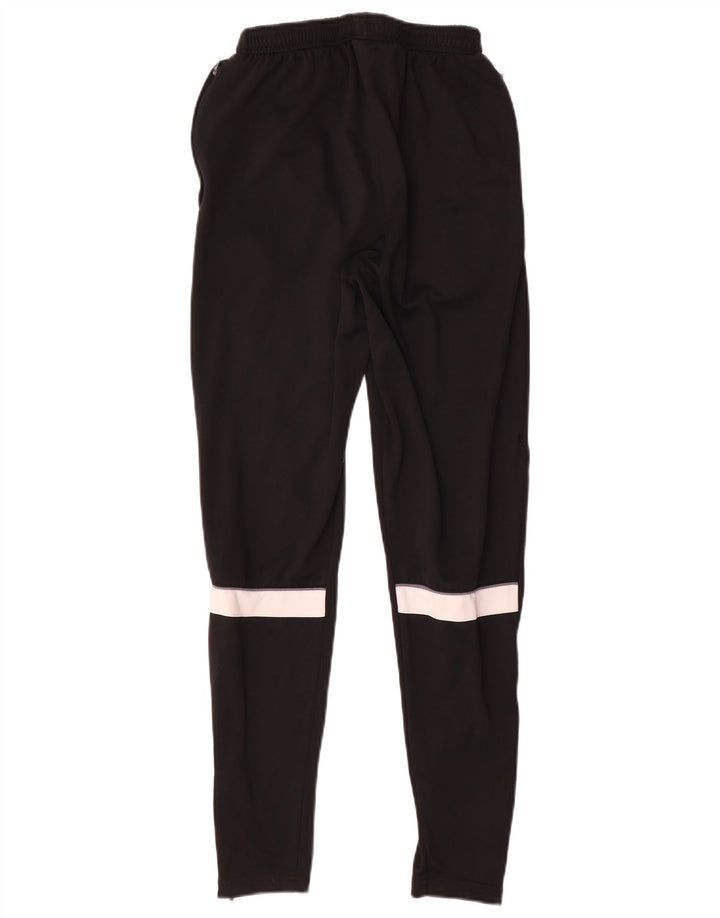 Nike muške Dri Fit hlače za trenirku male crne poliesterske boje