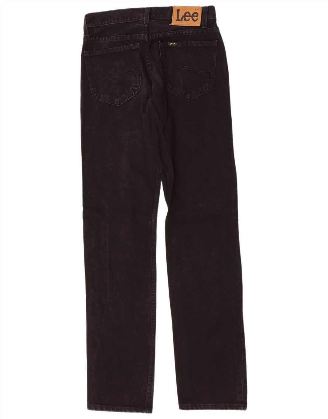 Lee Mens Seattle Straight Jeans W31 L34 Crni pamuk