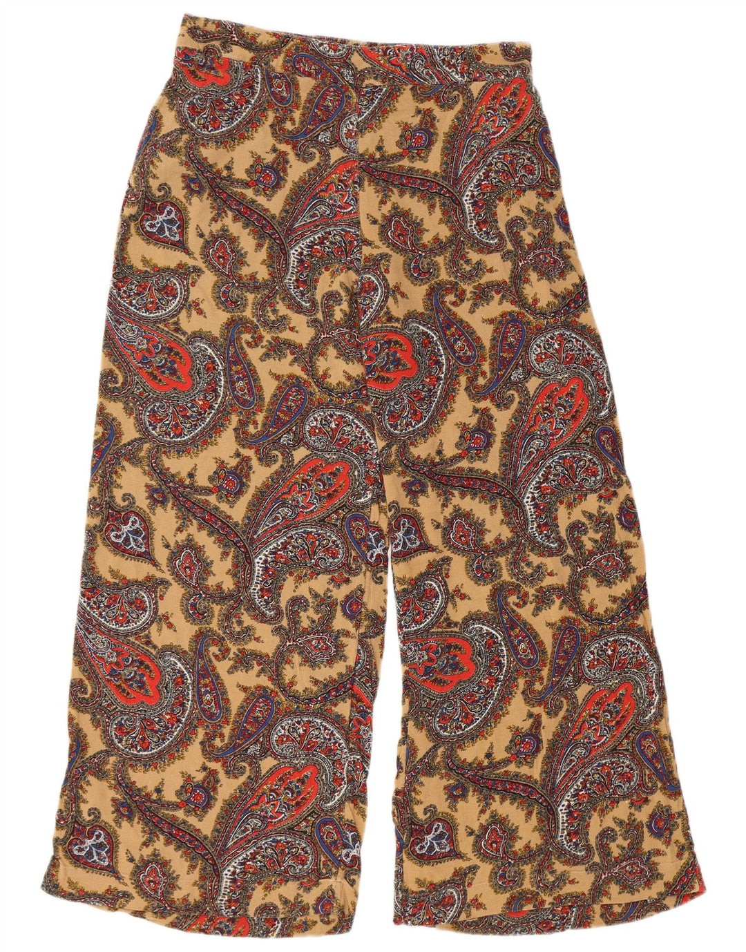 FAT FACE Ženske hlače visokog struka UK 12 srednje W30 L27 višebojne