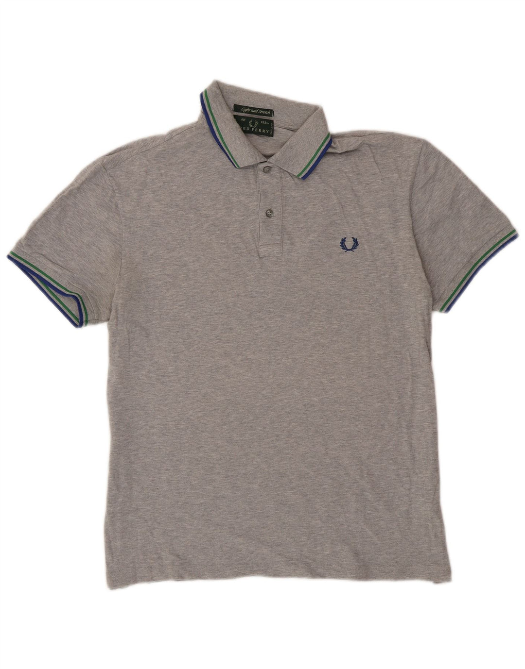 Fred Perry muška polo majica velikih sivih prugastih pamuka