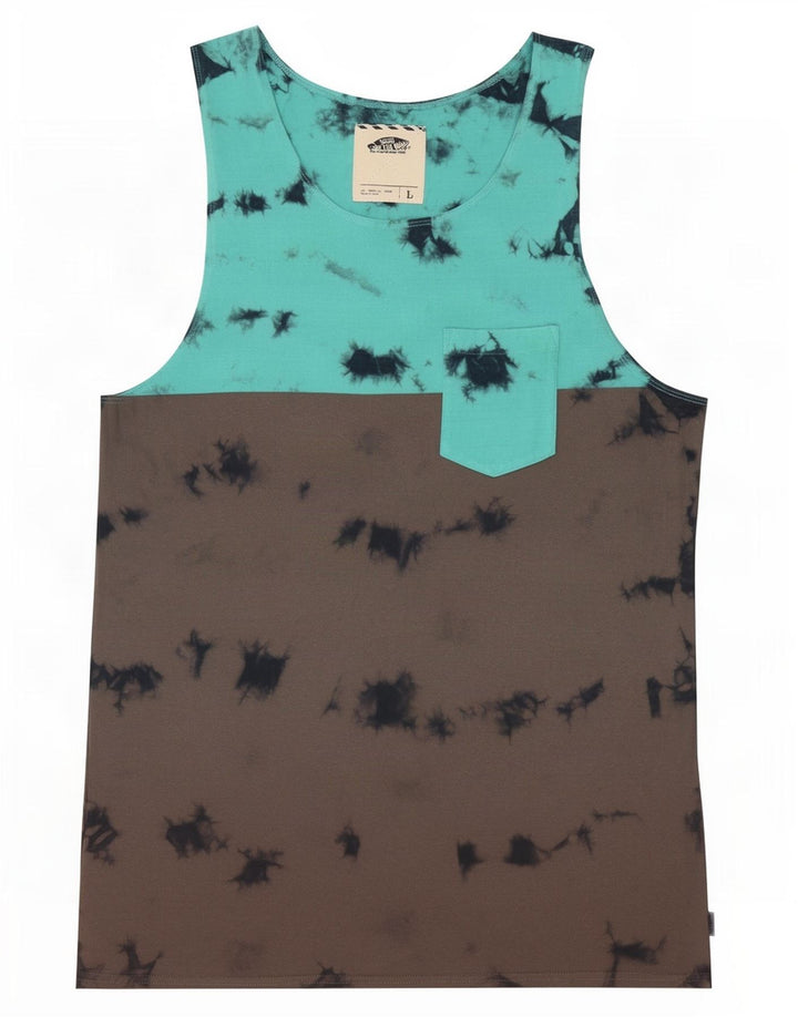 Vans Muški gornji dio prsluka Large Grey Tie Dye