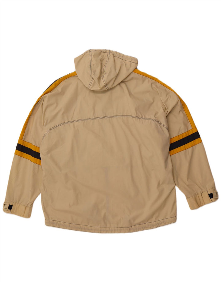 ASTROLABIO Muška kišna jakna s kapuljačom IT 50 Large Green Colourblock Pamuk