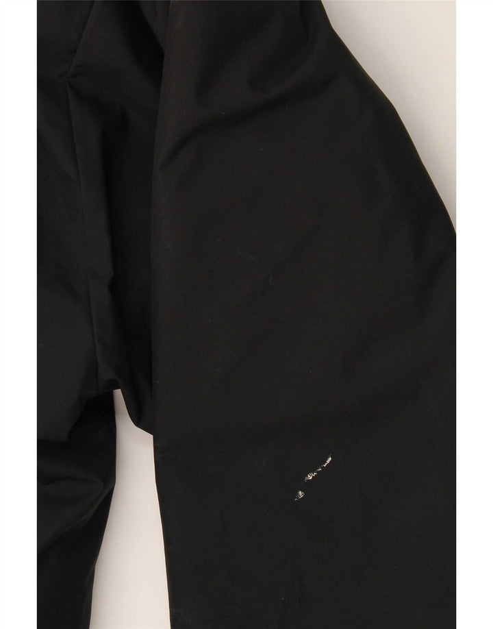 Adidas muška podstavljena jakna s kapuljačom UK 42 XL crni poliester