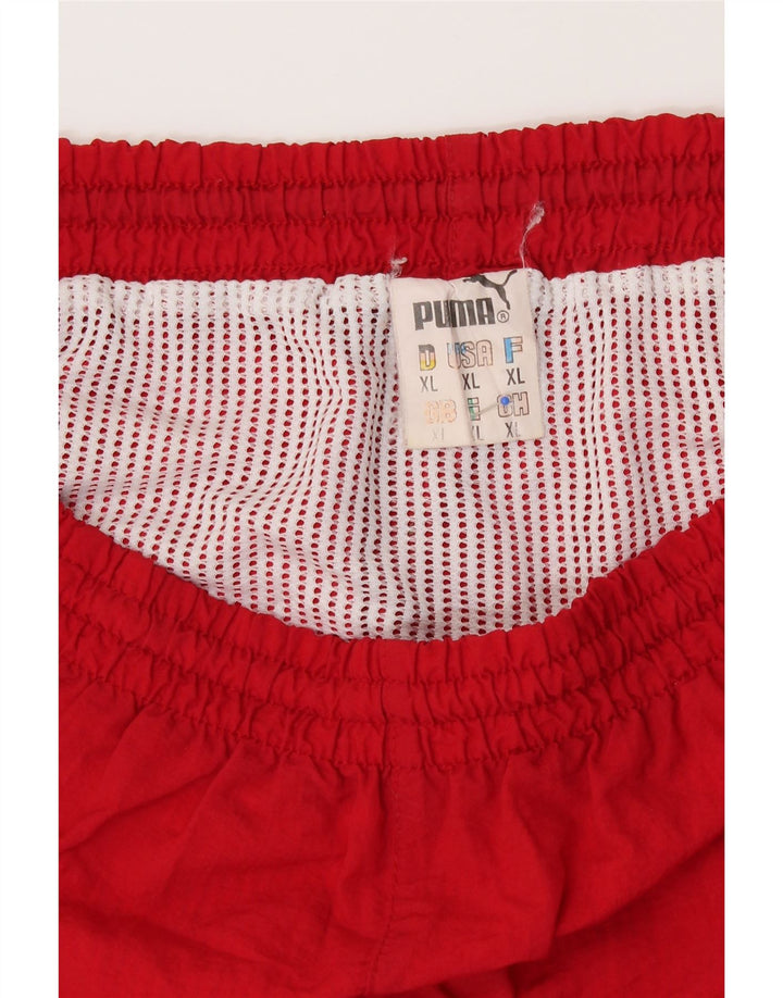 PUMA Mens Sport Shorts XL Red Polyamide