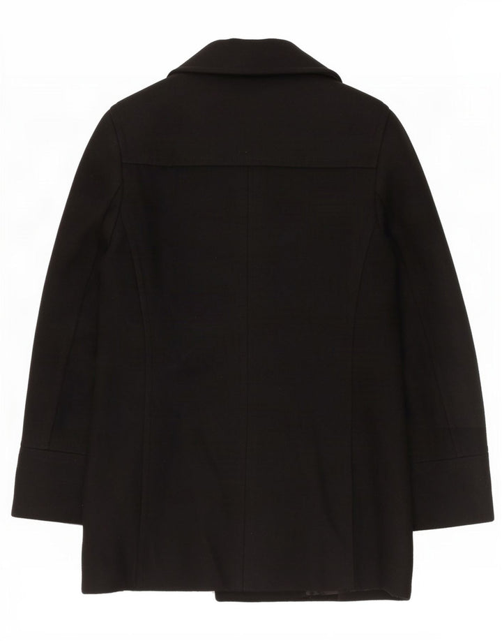 Topshop ženski sako jakna UK 12 srednje crna vuna