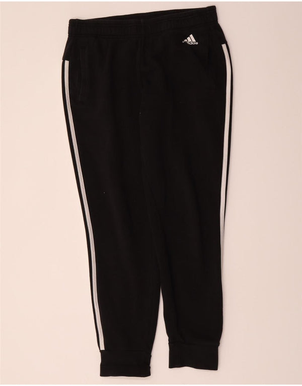 Adidas Ženska trenirka Hlače Joggers UK 12/14 Srednje crni pamuk