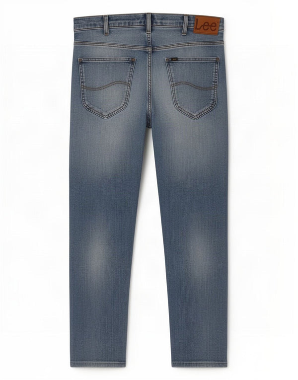 Lee Mens Daren Straight Jeans W36 L28 Plavi pamuk