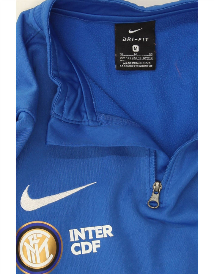 Nike Boys Inter Milan Graphic Sweatshirt džemper 10-11 godina srednje plava
