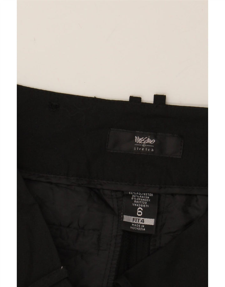MOSSIMO Womens Bootcut Casual Trousers US 6 Medium W32 L33 Black Polyester Vintage Mossimo and Second-Hand Mossimo from Messina Hembry 