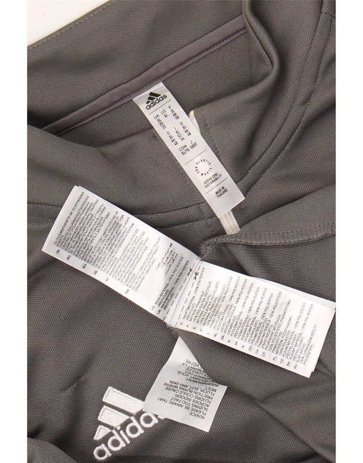 ADIDAS ženska trenirka Aeroready zip izrez UK 20/22 XL siva