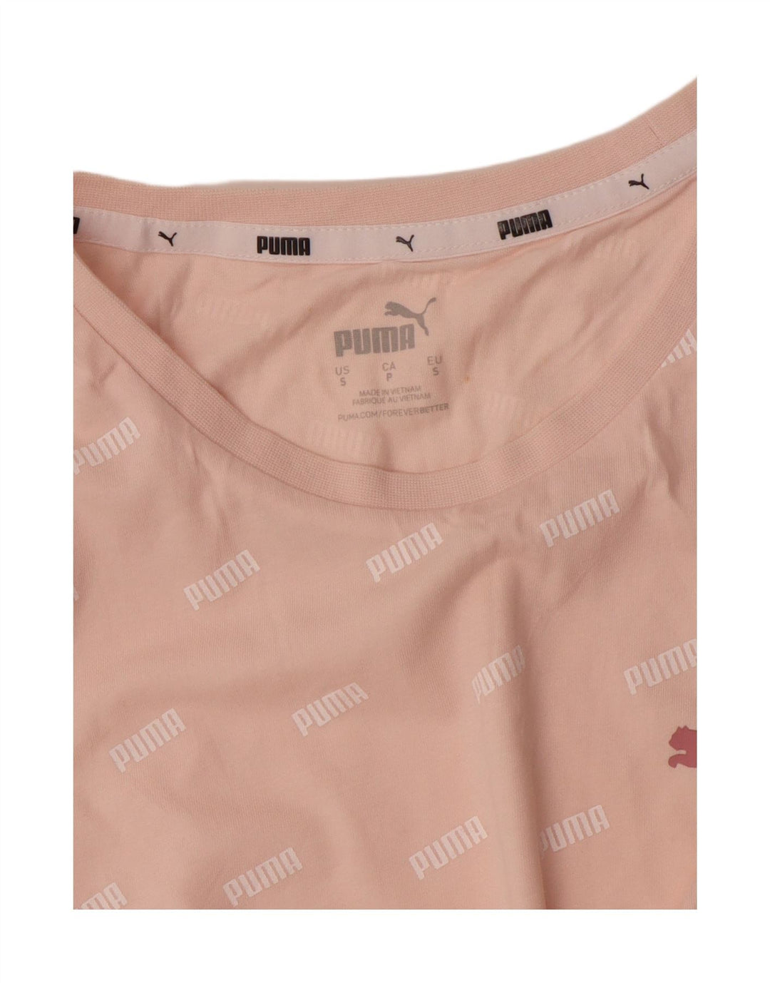 PUMA Majica kratkih rukava s grafičkim motivima, mala, ružičasta