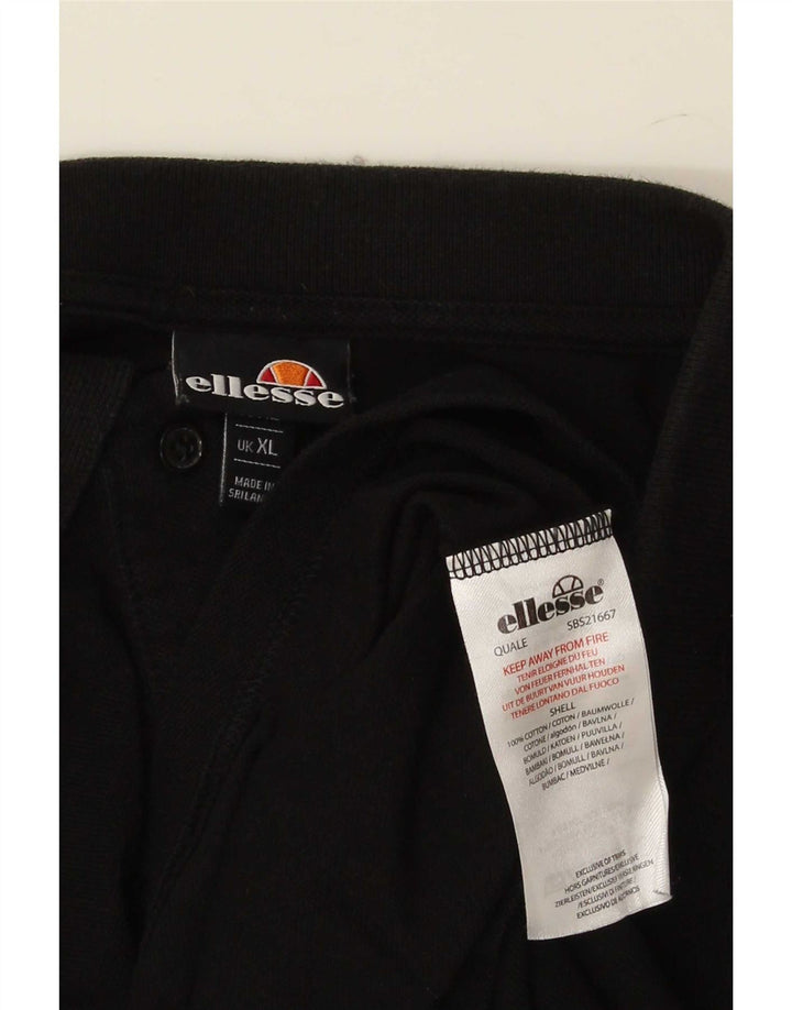 Ellesse muška polo majica XL crni pamuk
