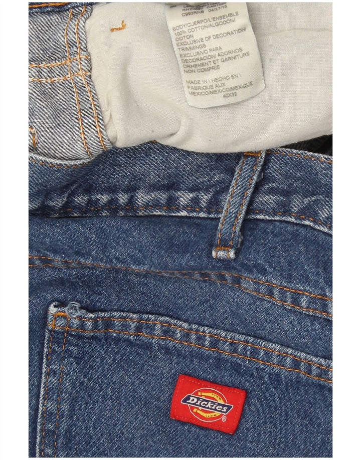 Dickies muške ravne traperice W40 L32 plavi pamuk