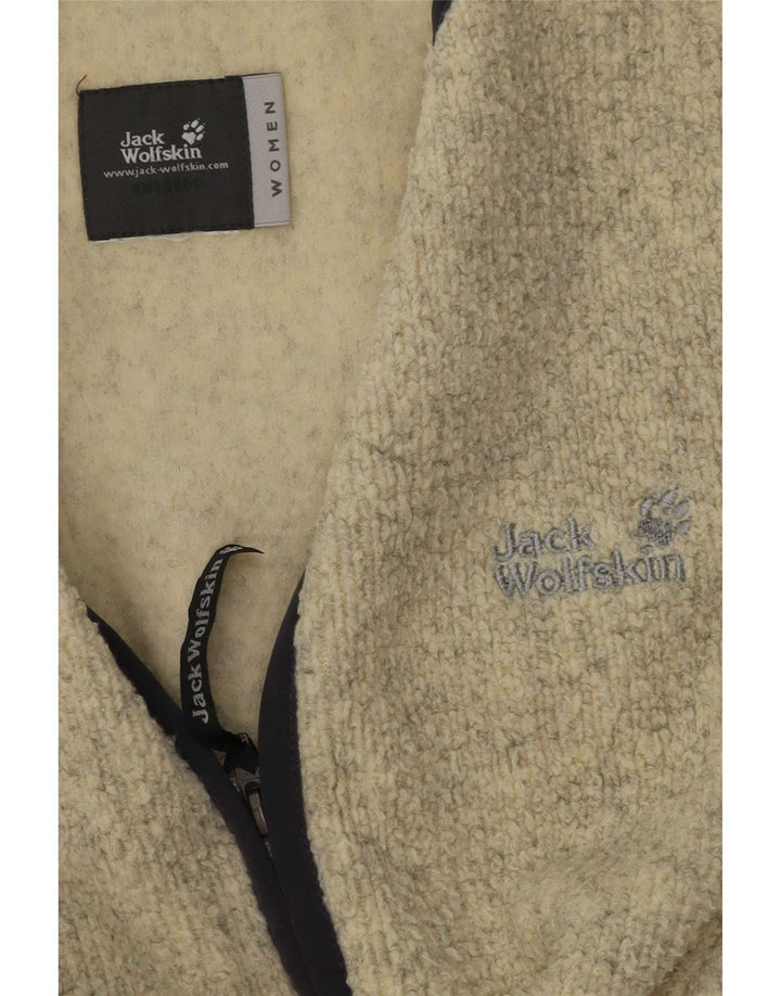 Jack Wolfskin ženska jakna od flisa UK 14 srednje bež boje