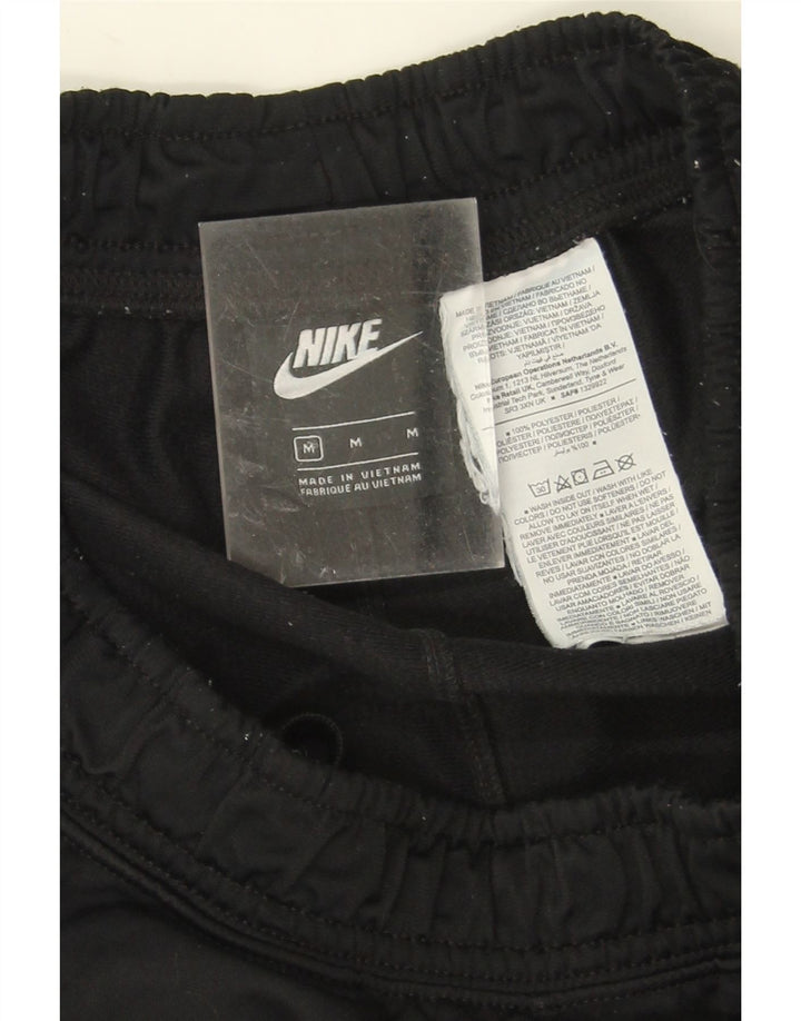 Nike muške trenirke, srednje hlače, crni poliester
