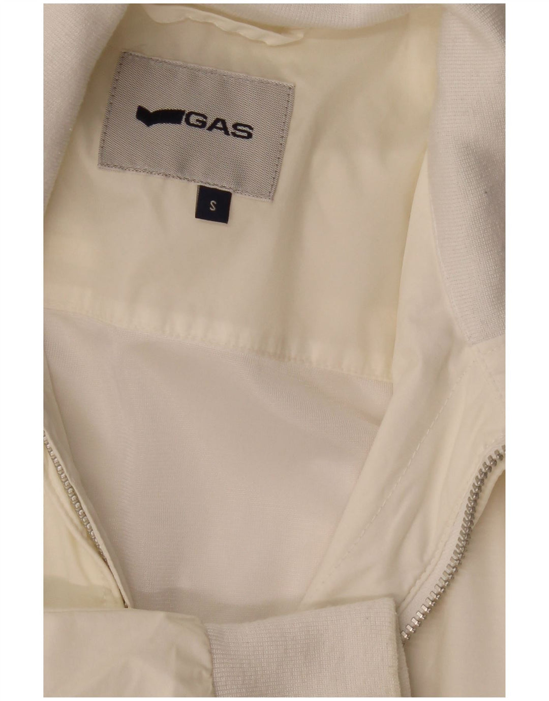 GAS Muška bomber jakna UK 36 Small Off White